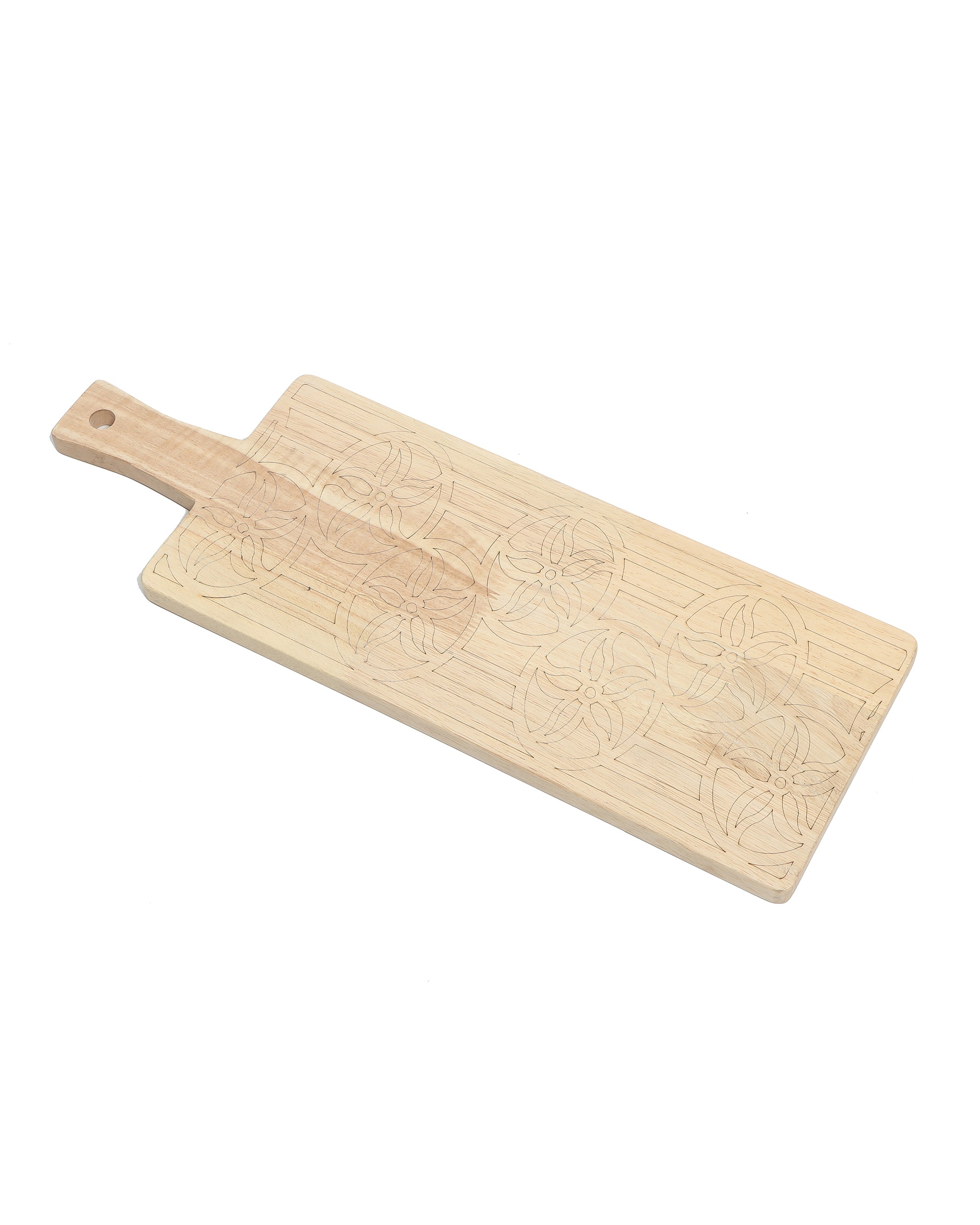 ETRA - Laser Engraved Mango Wooden Serving Tray