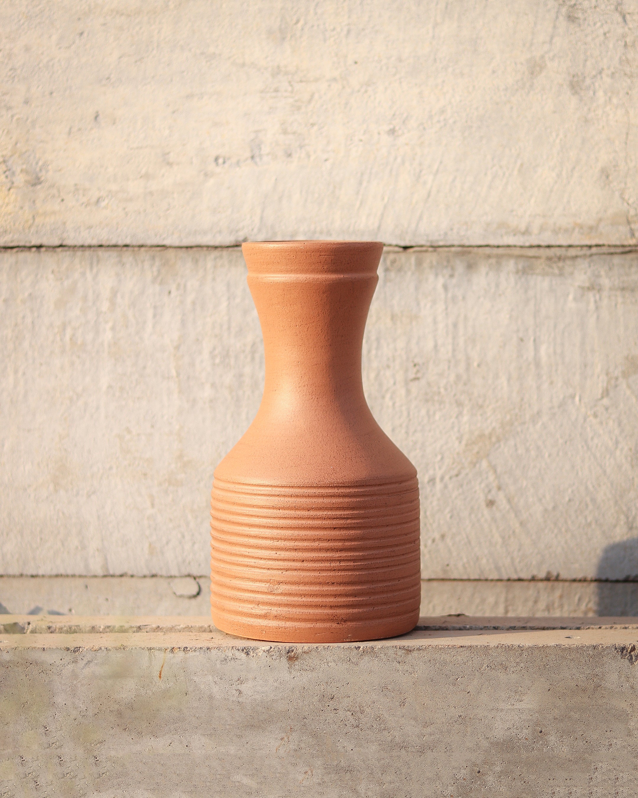 Ridge - Terra Classic Terracotta Vase