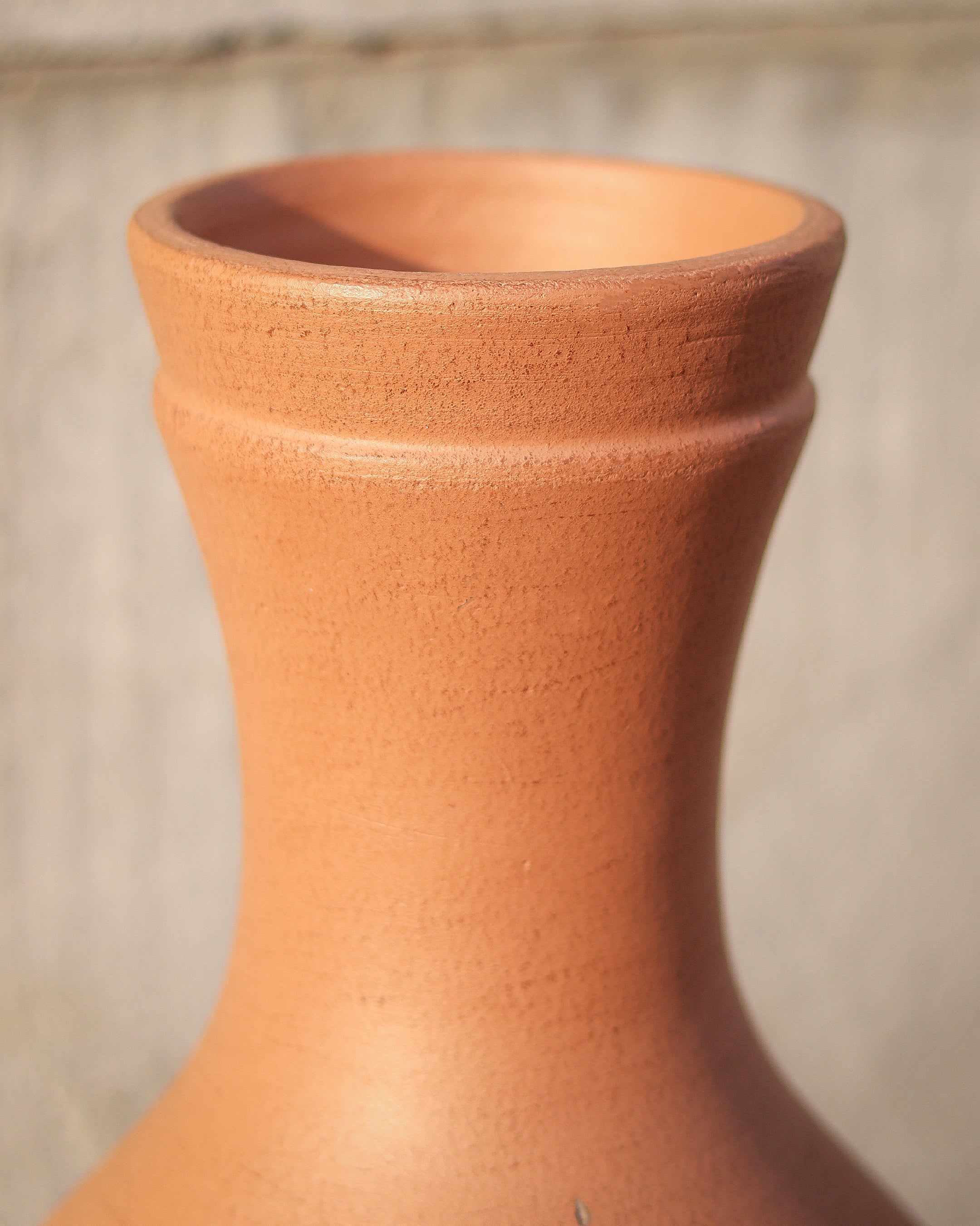 Ridge - Terra Classic Terracotta Vase