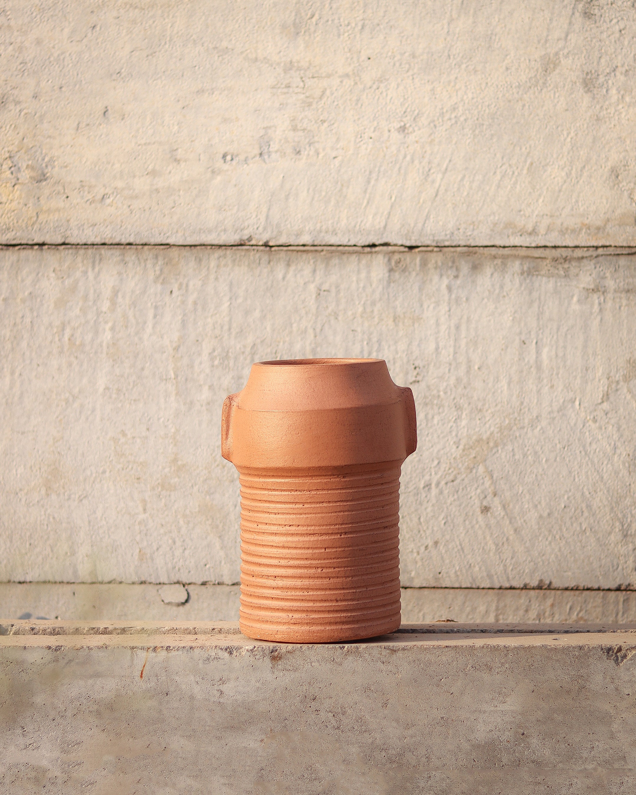 TerraGroove - Terra Classic Terracotta Vase