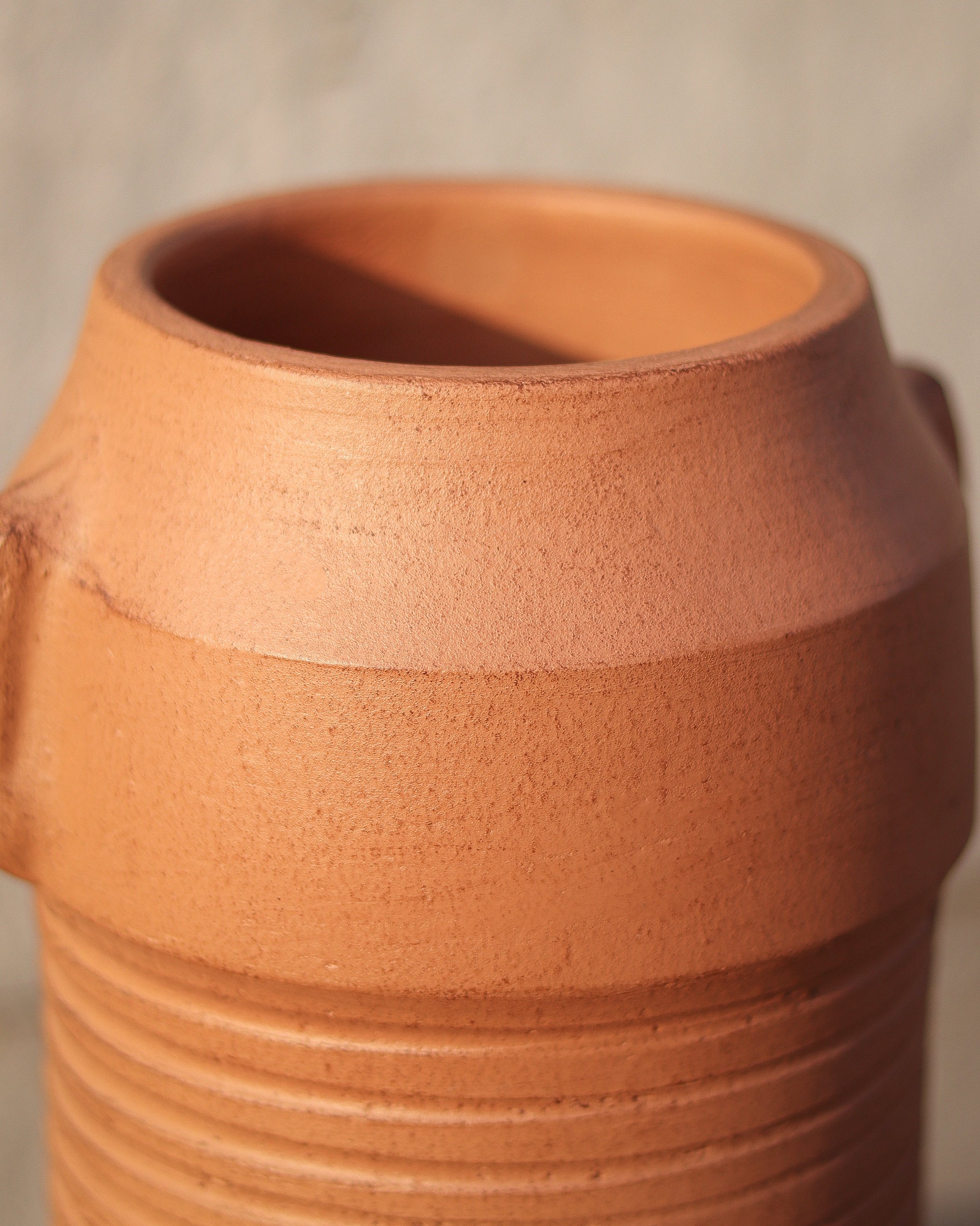 TerraGroove - Terra Classic Terracotta Vase