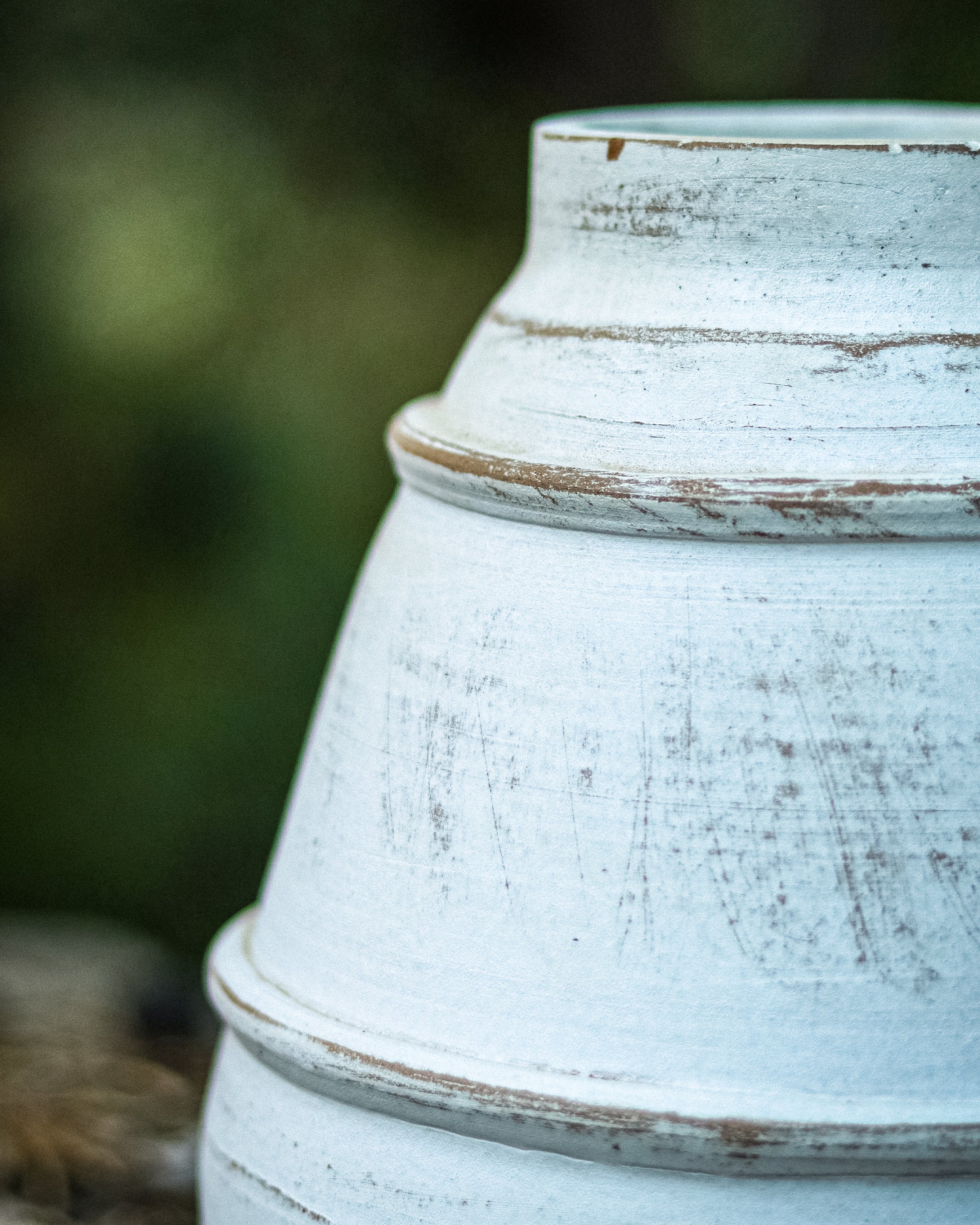 Terra White Terracotta Vase