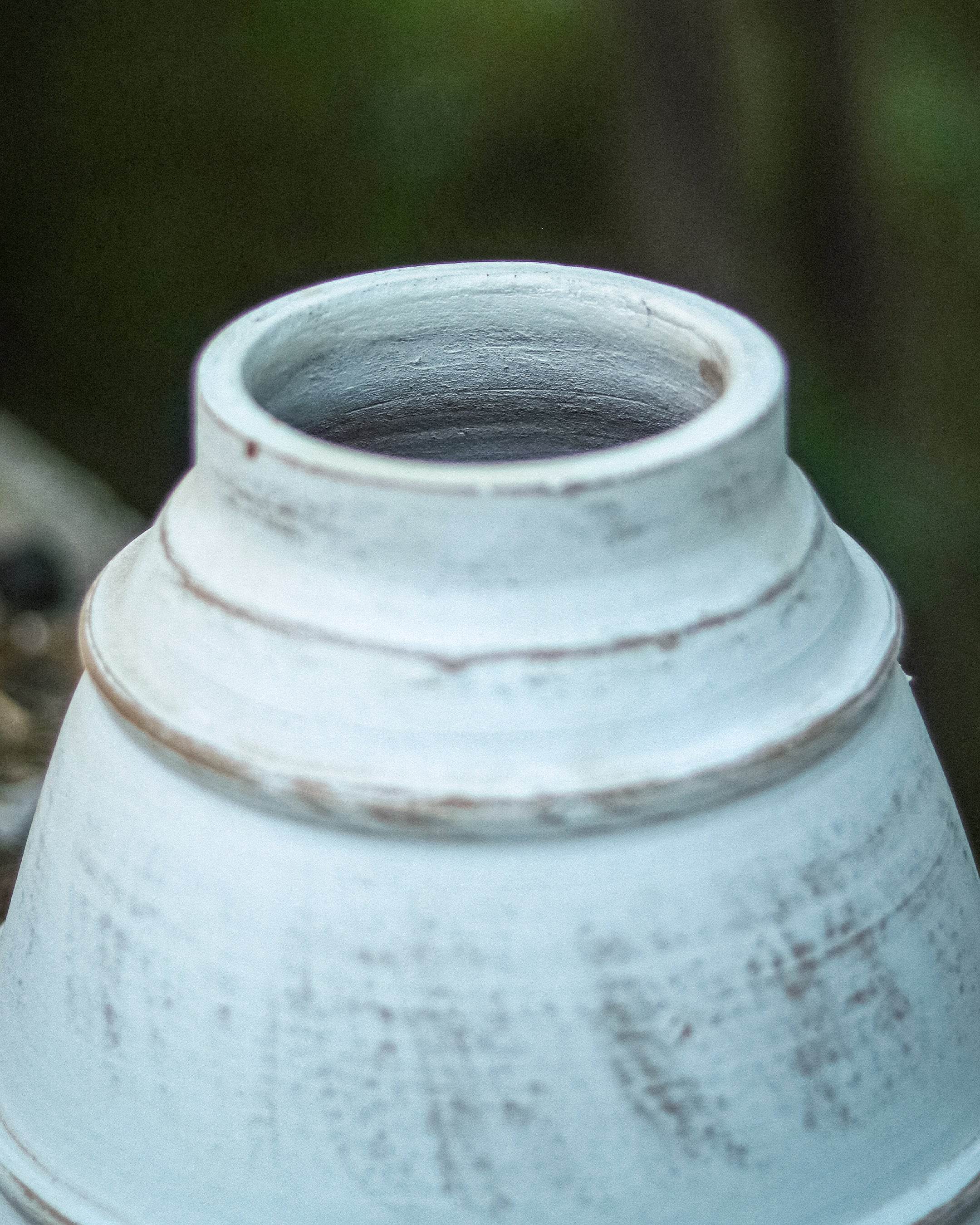 Terra White Terracotta Vase