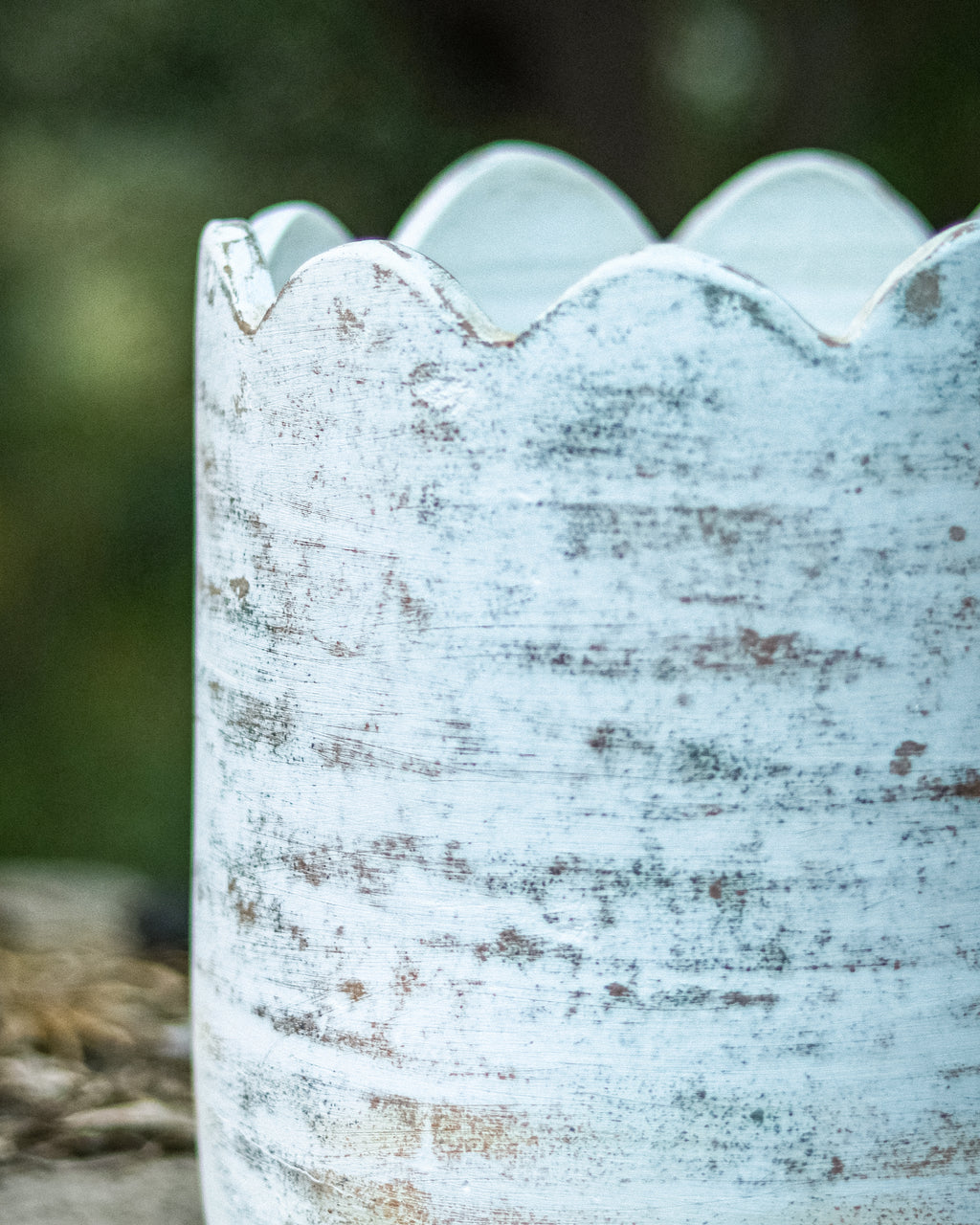 Aurea - Terra White Terracotta Vase