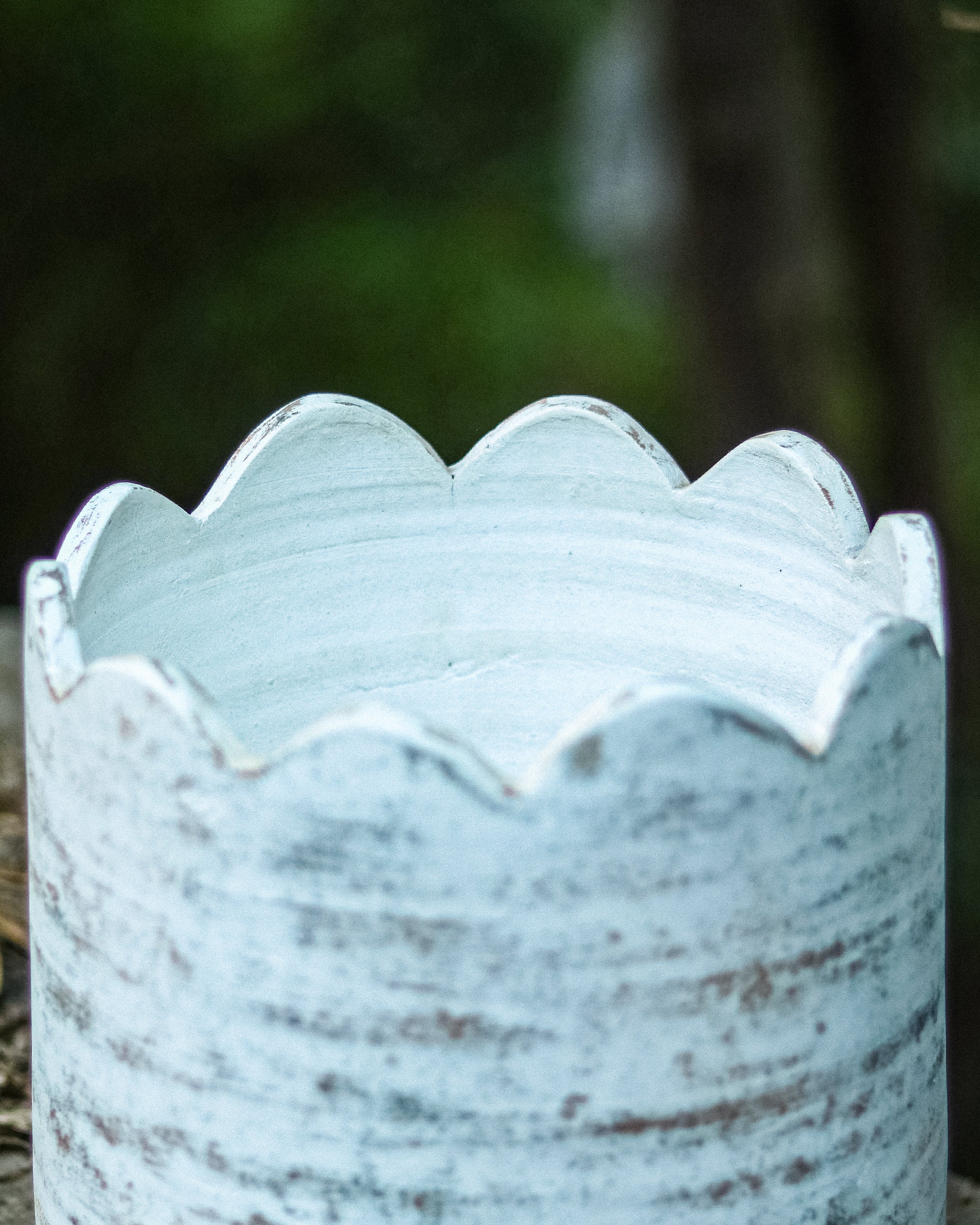 Terra White Terracotta Vase