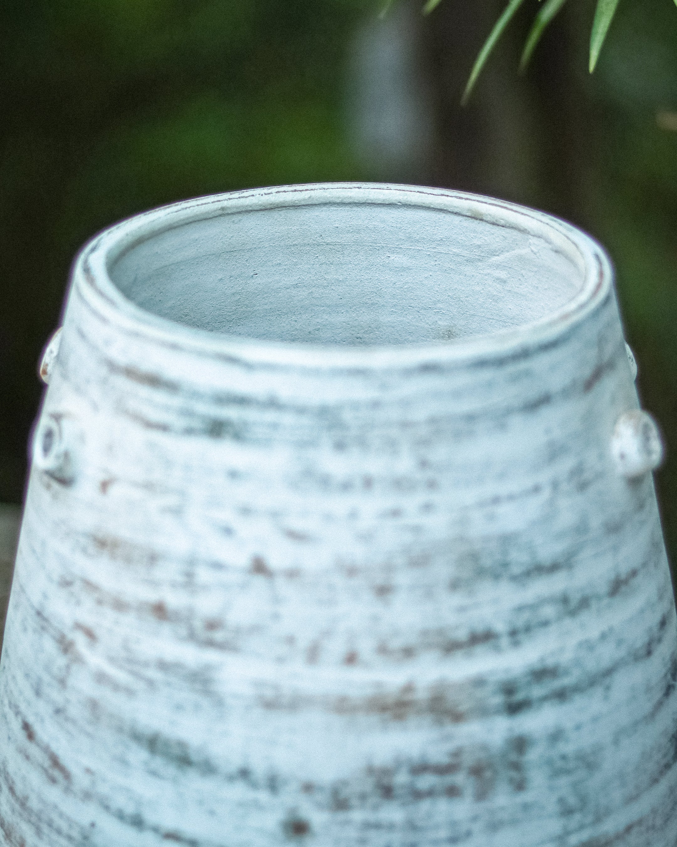 Terra White Terracotta Vase