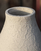 EMBER - Terra White Terracotta Vase