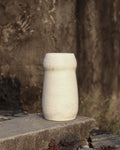 COLUMN - Terra White Terracotta Vase