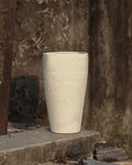 FORM - Terra White Terracotta Vase