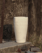 FORM - Terra White Terracotta Vase