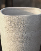 FORM - Terra White Terracotta Vase